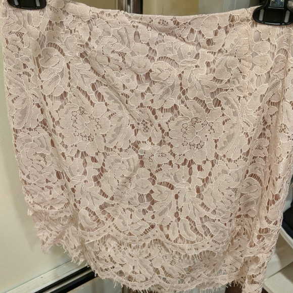 Lulu's blush two piece dress - Picture 2 of 4